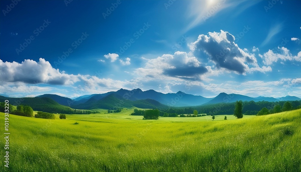 field and sky field and sky