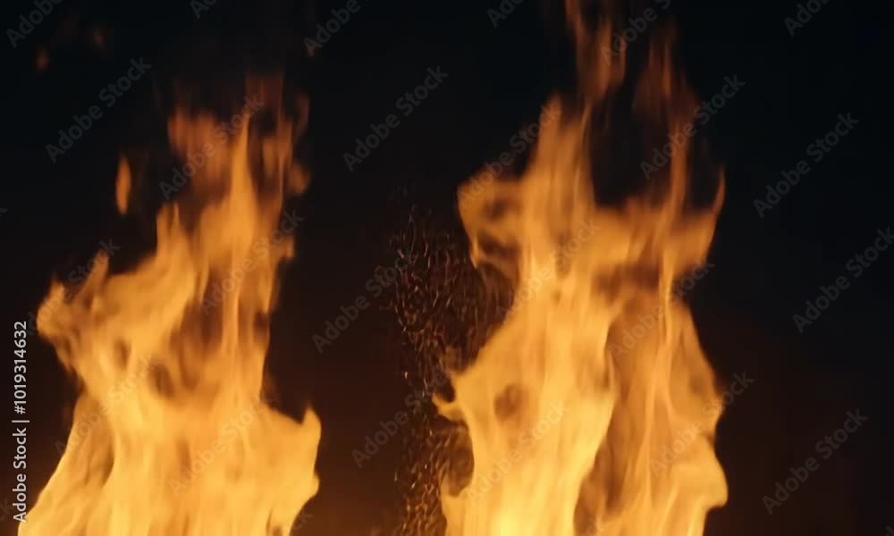Fire flame texture for banner background Fire flame texture for banner background
