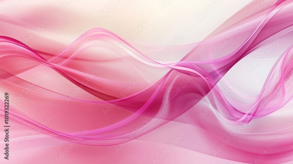 Abstract Pink Waves Background Abstract Pink Waves Background