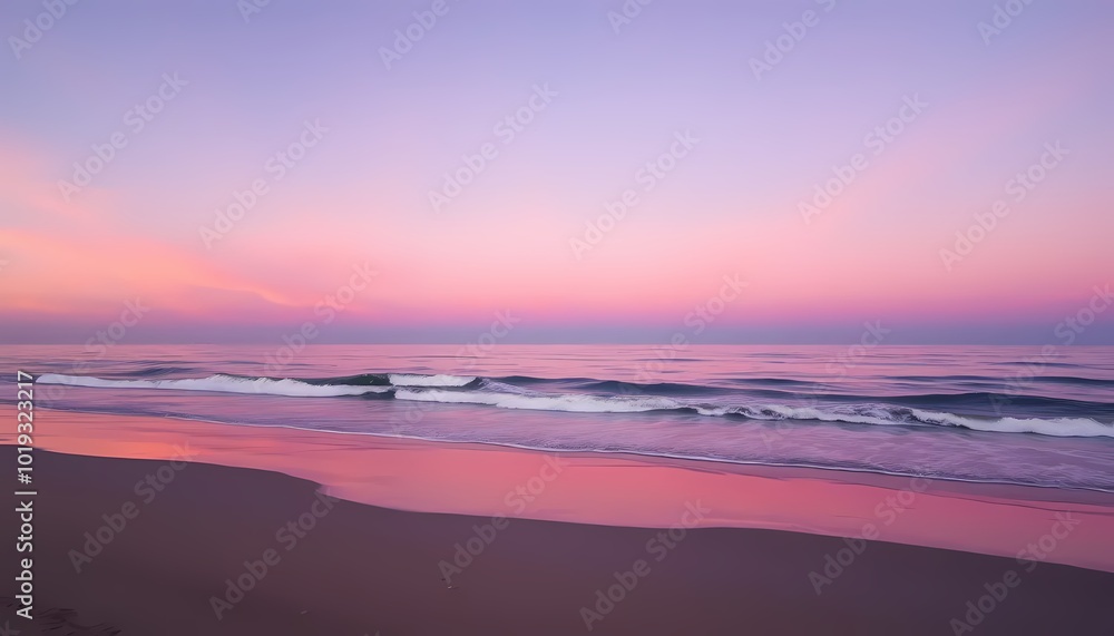 Obraz premium sunset at the beach