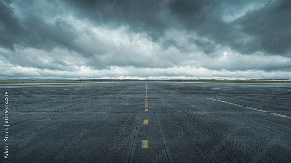 Fototapeta premium Empty Runway