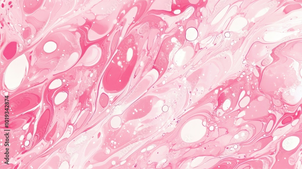 Abstract Swirling Pink and White Marble Texture Abstract Swirling Pink and White Marble Texture