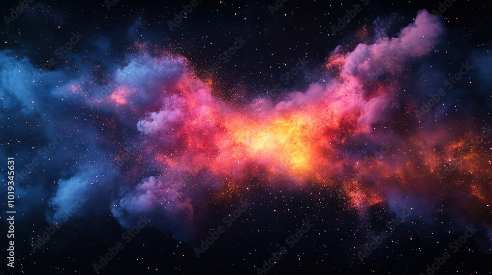 Ethereal 2025 New Year Celebration: Cinematic Fireworks and Floral Explosions in Space Nebula - High-Quality Product Photography Ethereal 2025 New Year Celebration: Cinematic Fireworks and Floral Explosions in Space Nebula - High-Quality Product Photography