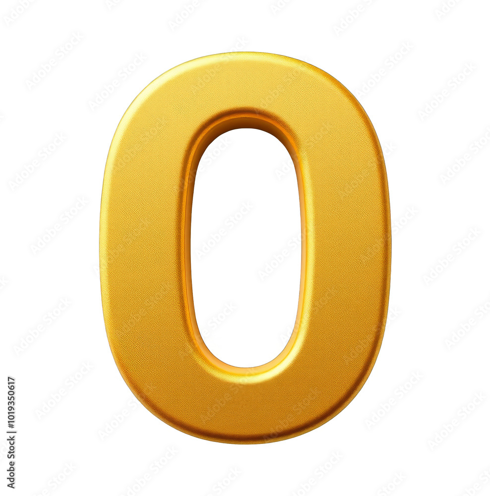 Shiny Gold Number Zero Illustration with Transparent Background for Design Elements Shiny Gold Number Zero Illustration with Transparent Background for Design Elements