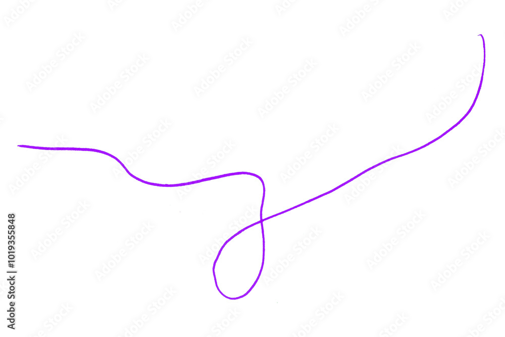 Purple pencil strokes set on transparent background. Purple pencil strokes set on transparent background.