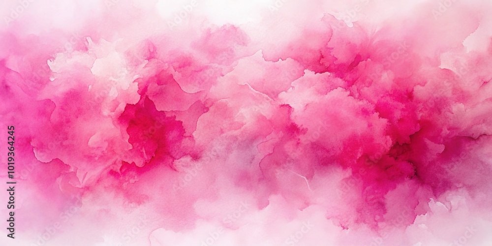 Fototapeta premium Soft Pink Watercolor Background for Elegant Designs, Invitations, and Creative Art Projects