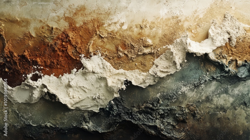 Fototapeta premium Abstract Textured Background with Earthy Tones