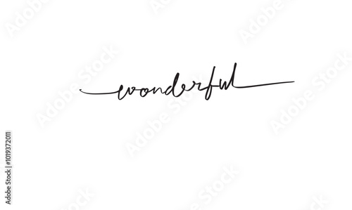 wonderful calligraphy script hand written lettering text font black dark color sign symbol decoration ornmanet merry christmas majestic marvellously word fantastic inspiration artistic history vintage