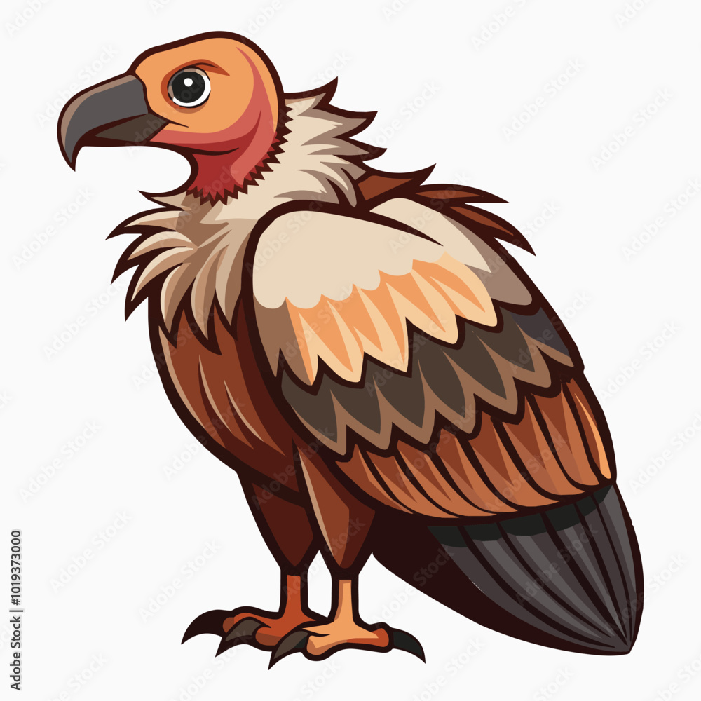 Vulture vector illustration Vulture vector illustration