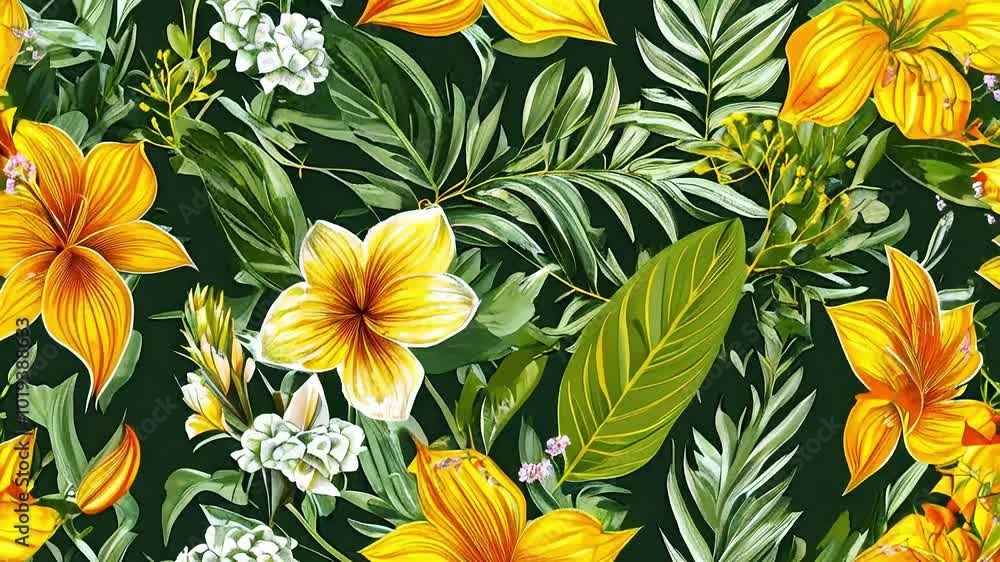 yellow flowers background yellow flowers background
