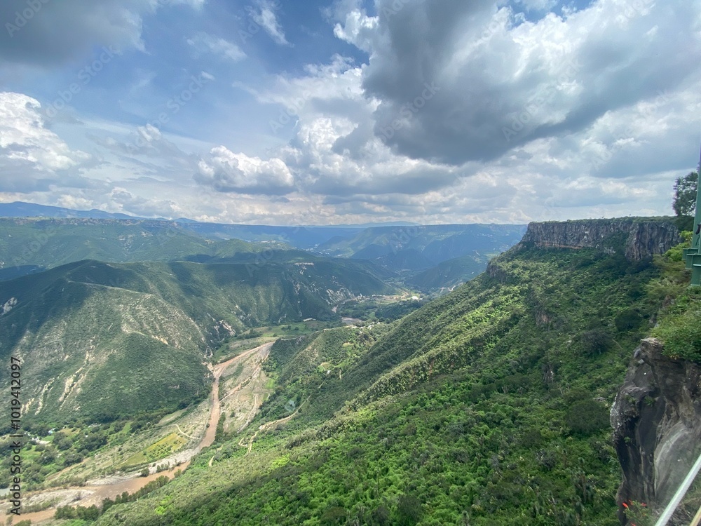 Naklejka premium Mountain landscape 