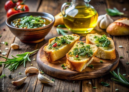 Traditional Italian Tarallo Snack with Olive Oil and Herbs Perfect for Appetizers and Parties