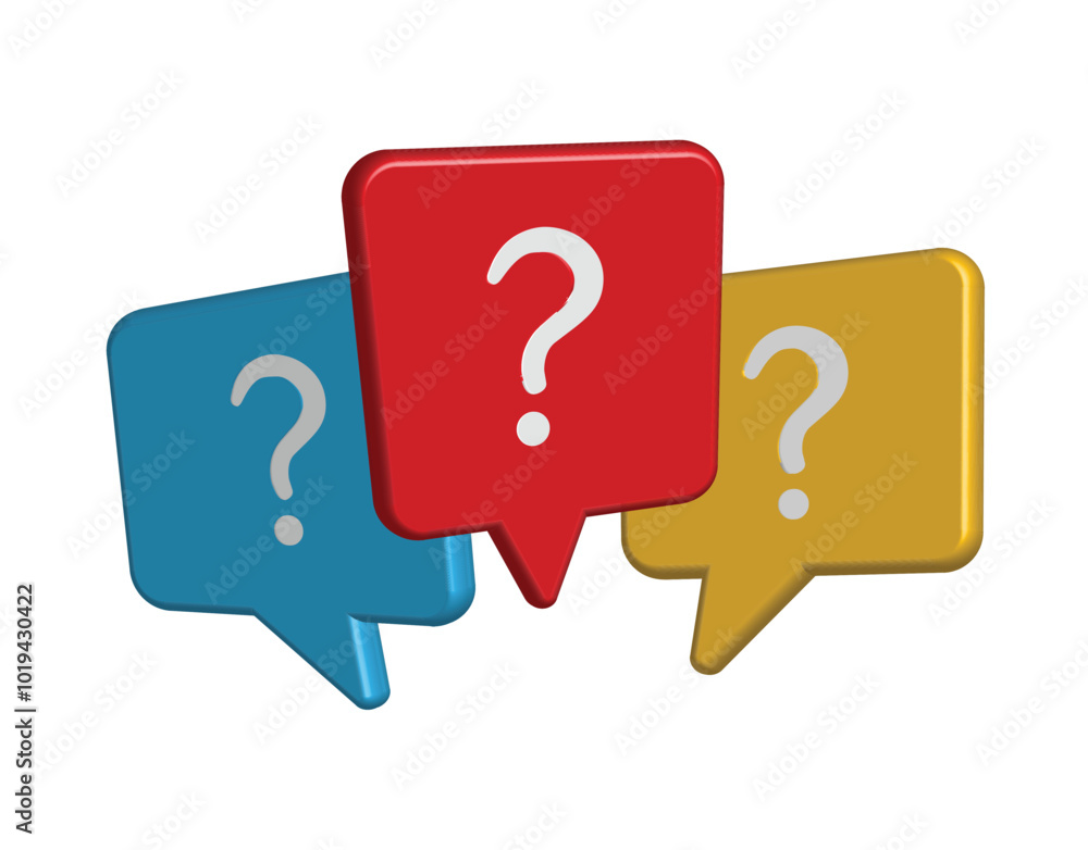 3 question bulb text 3d vector design 3 question bulb text 3d vector design
