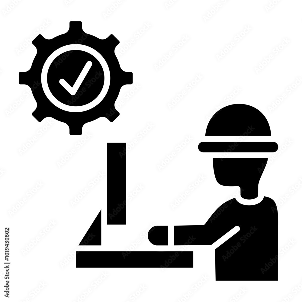 Fototapeta premium Testing Icon