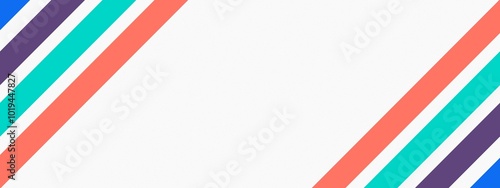 Free Download abstract colorful banner with stripes - GFXLoad