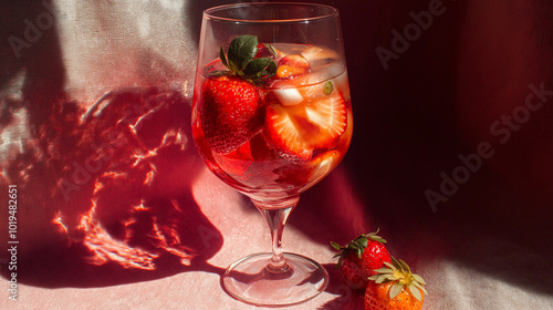 Strawberry drink