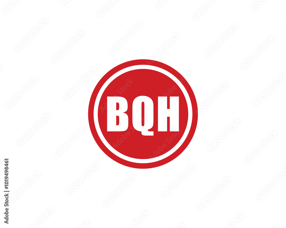 BQH logo design vector template. BQH BQH logo design vector template. BQH