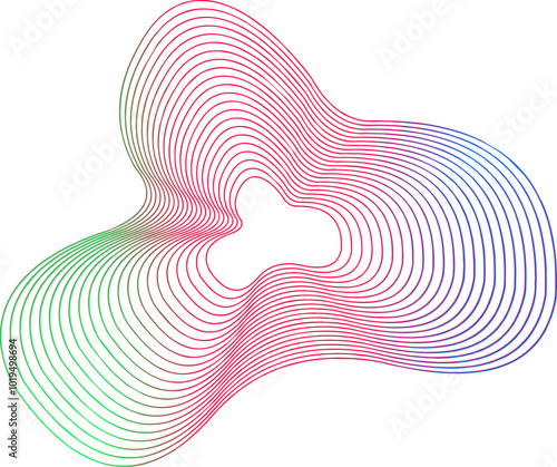 abstract wavy background