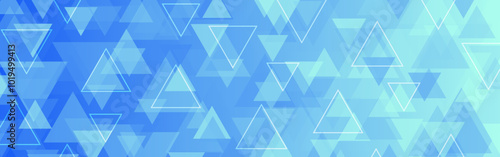 ウェブバナー_三角形_青