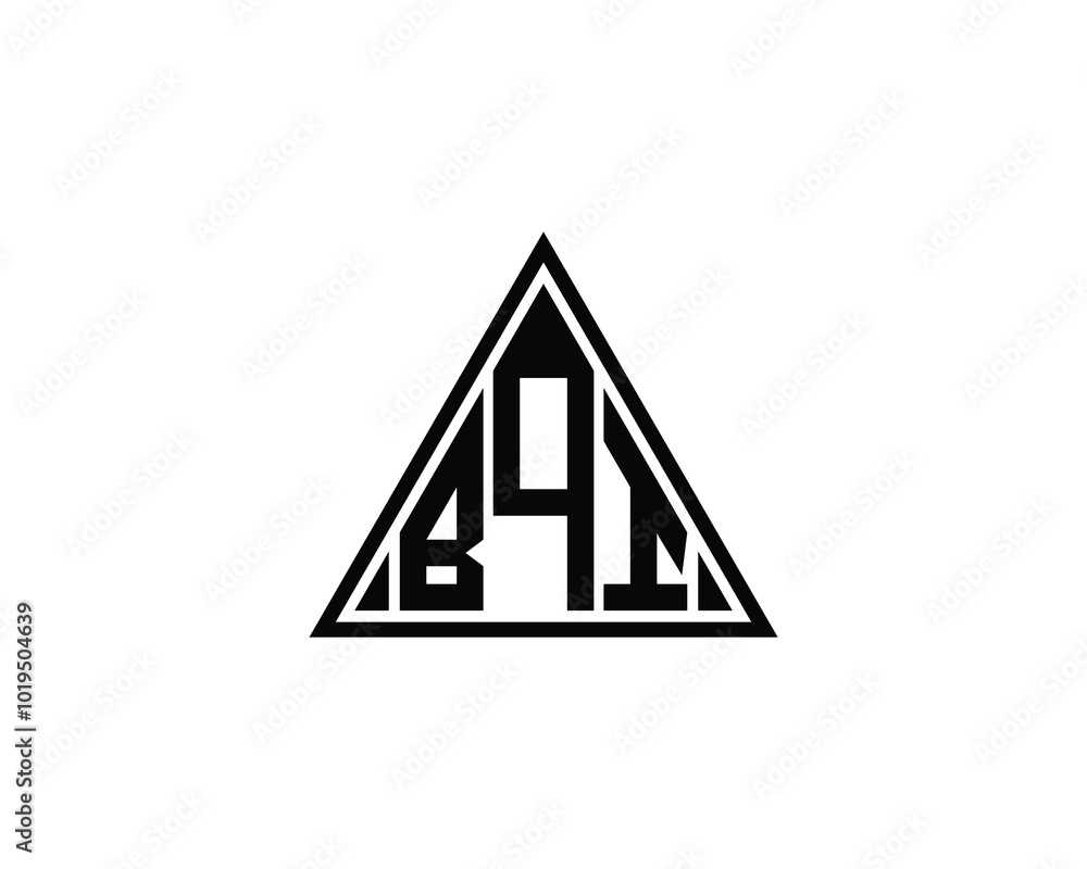 BQI logo design vector template. BQI BQI logo design vector template. BQI