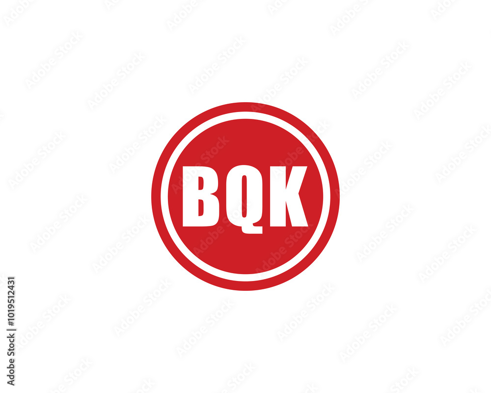 BQK logo design vector template. BQK BQK logo design vector template. BQK