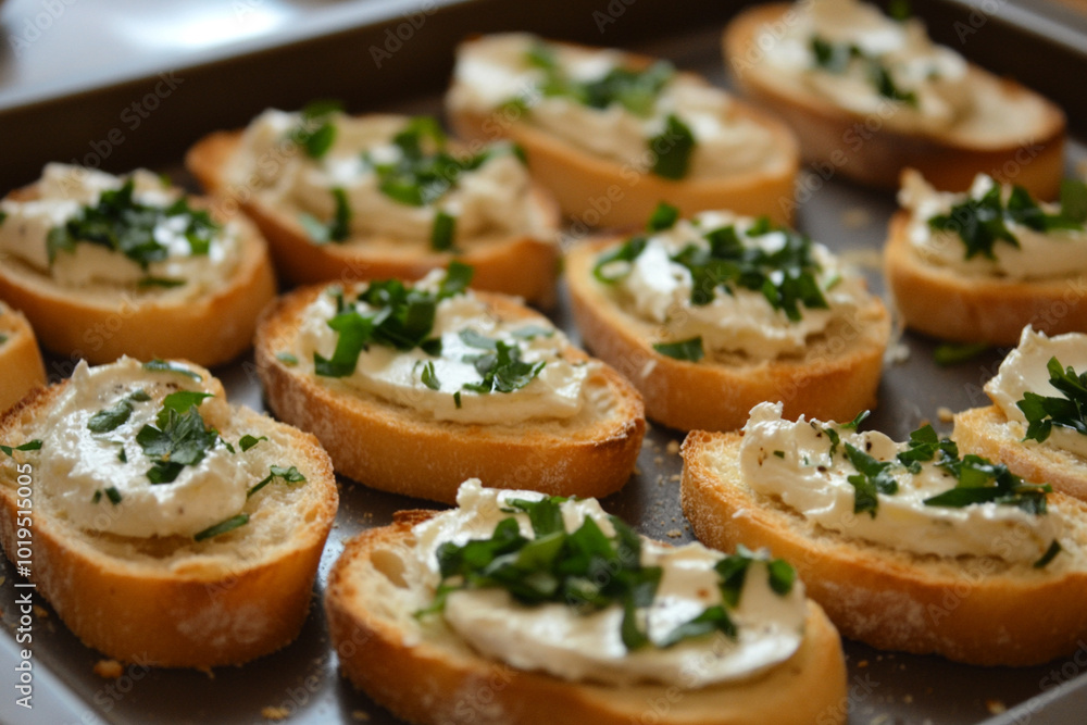 Crostini appetizers Crostini appetizers