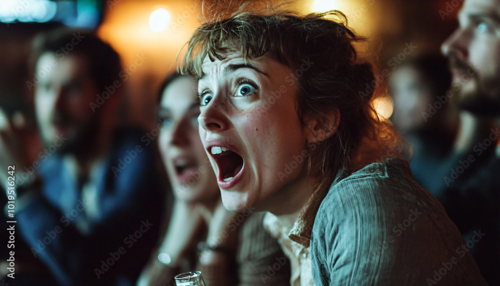 Capturing the moment people receive unexpected news, showing raw reactions Capturing the moment people receive unexpected news, showing raw reactions