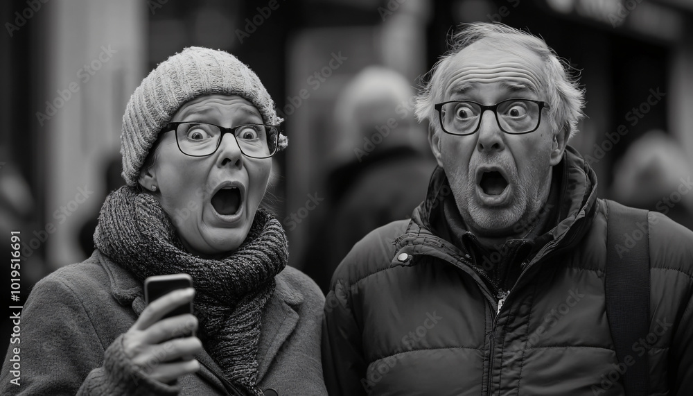 Capturing the moment people receive unexpected news, showing raw reactions Capturing the moment people receive unexpected news, showing raw reactions