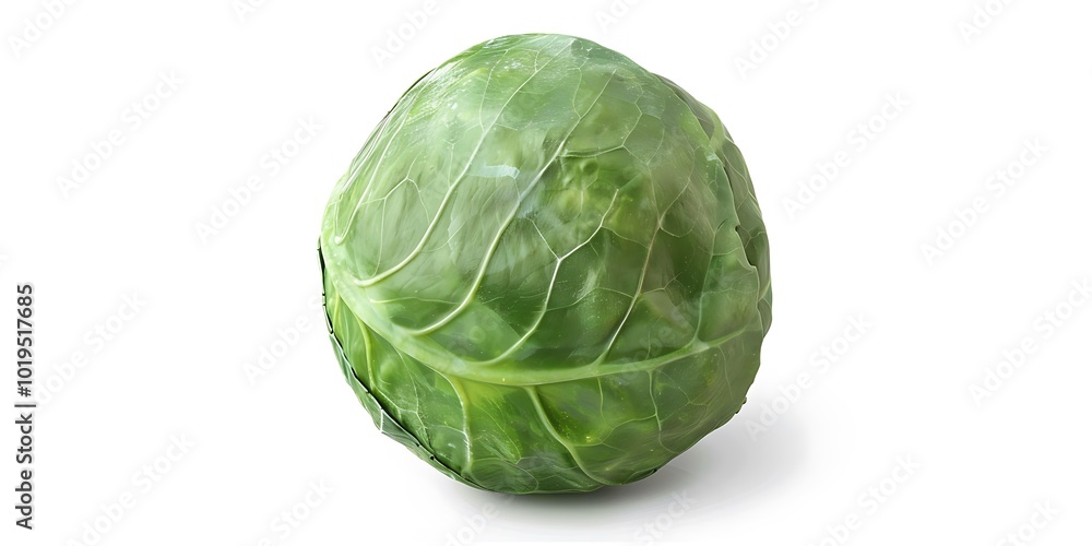 Cabbage isolated on white background. Clipping path. Full depth of field. Cabbage isolated on white background. Clipping path. Full depth of field.