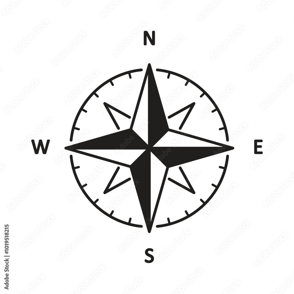 nautical compass design vector design illustrator nautical compass design vector design illustrator