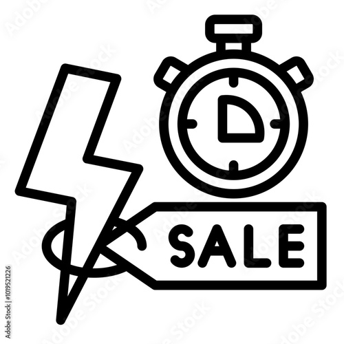 Flash Sale Icon