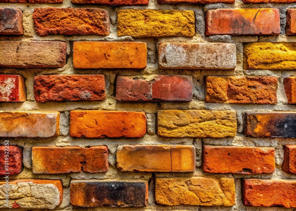 Weathered Rustic Bricks in Warm Tones, Textured Surfaces for Backgrounds and Architectural Designs Weathered Rustic Bricks in Warm Tones, Textured Surfaces for Backgrounds and Architectural Designs