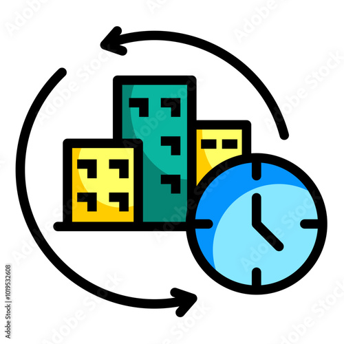 Building Lifecycle Icon