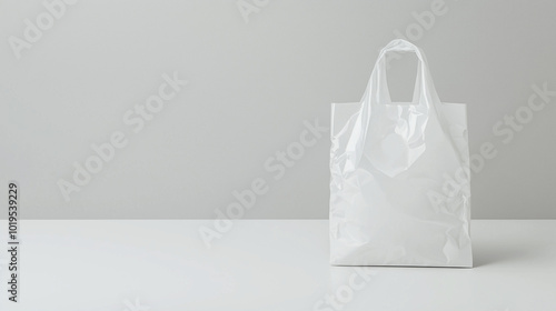 Blank Plastic Shopping Bag ...