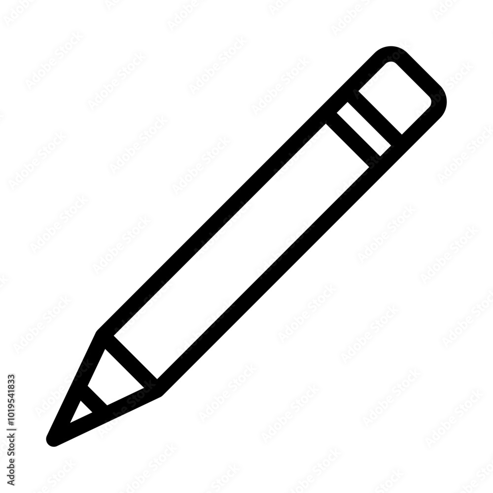 Pencil Creative Agency icon illustration Pencil Creative Agency icon illustration
