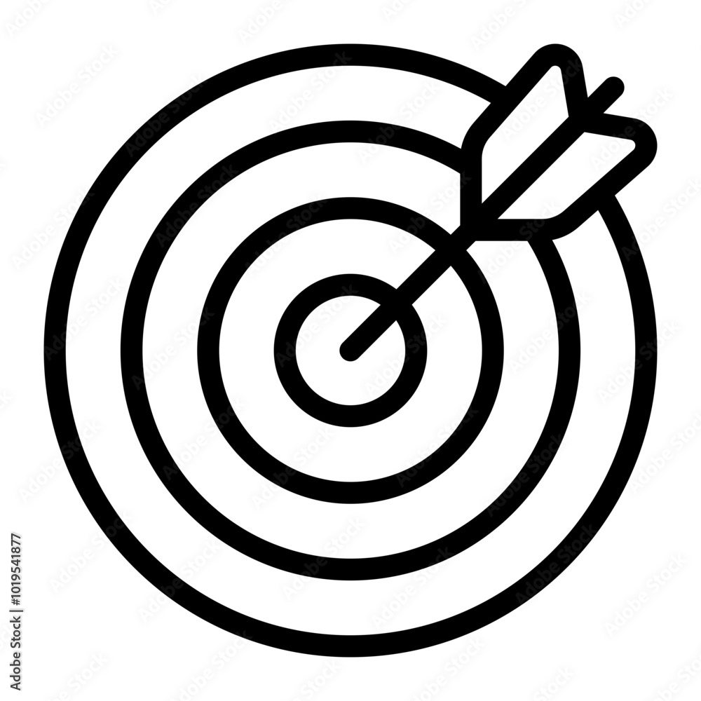 Target Creative Agency icon illustration Target Creative Agency icon illustration