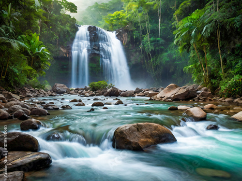 waterfall in the forest
