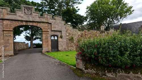 Historic Stone Archway in Crail photo