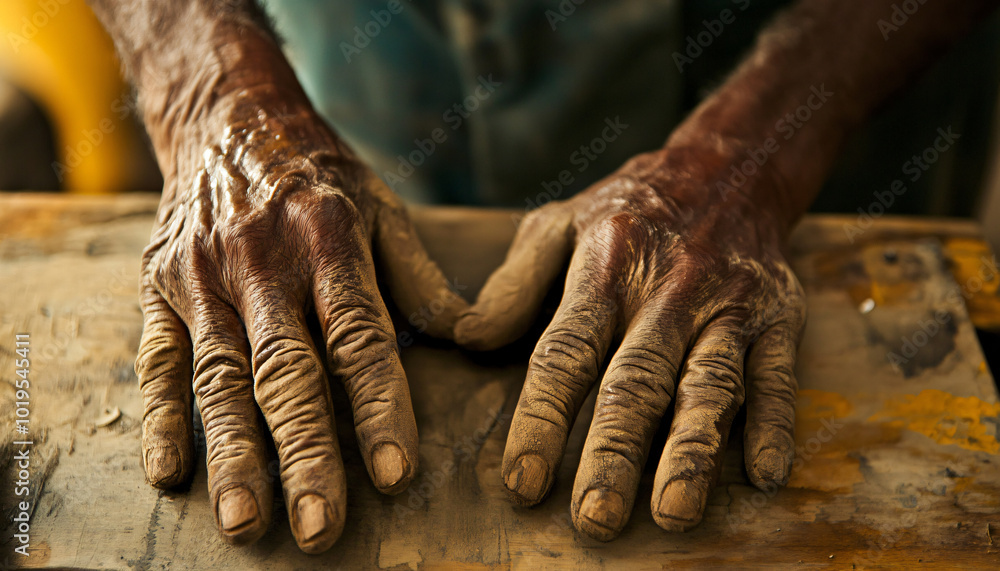 Focus on the hands of people performing their jobs, from artisans to office workers, telling a story through their work Focus on the hands of people performing their jobs, from artisans to office workers, telling a story through their work