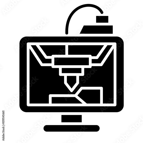 Digital Fabrication Icon