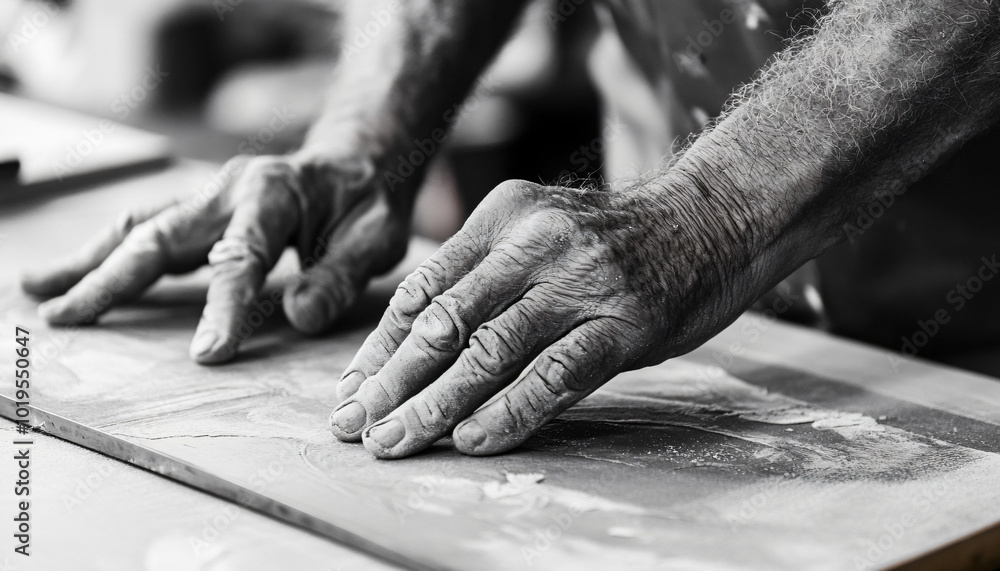 Focus on the hands of people performing their jobs, from artisans to office workers, telling a story through their work Focus on the hands of people performing their jobs, from artisans to office workers, telling a story through their work