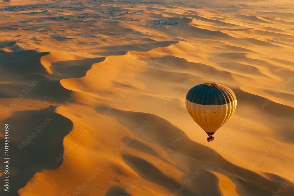 Majestic Desert Balloon Ride at Sunset Majestic Desert Balloon Ride at Sunset