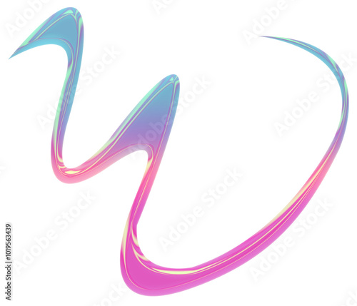 Y2k Style Abstract Shapes