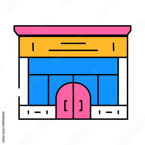 waxing salon hair depilation line icon vector. waxing salon hair depilation sign. isolated symbol illustration