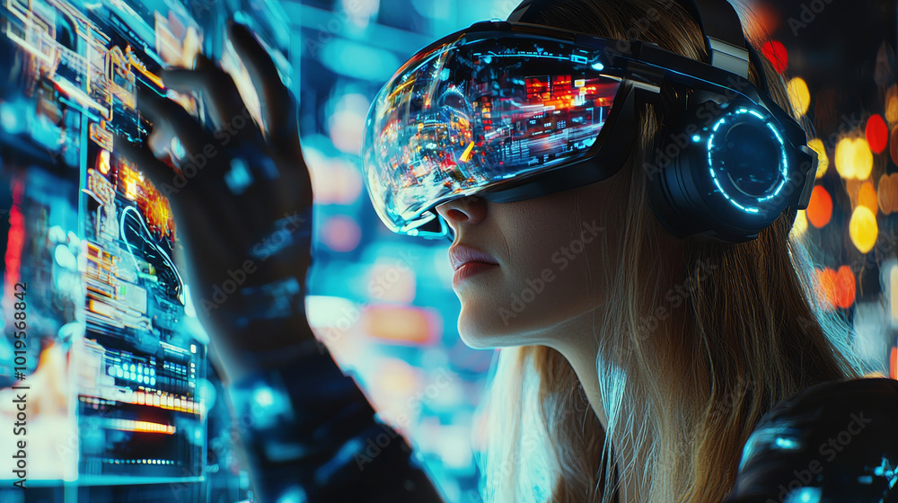 “Into the Matrix: A Woman’s VR Adventure” “Into the Matrix: A Woman’s VR Adventure”