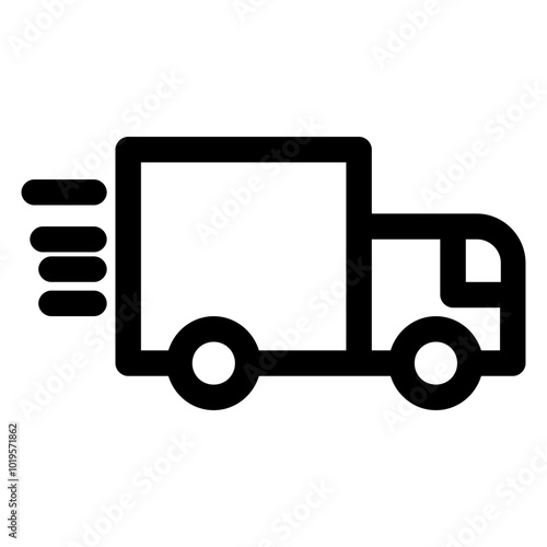 fast delivery icon