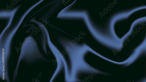 Green abstract background with liquify flow, Abstract liquify background. Green abstract liquify marbling. Wavy lines.