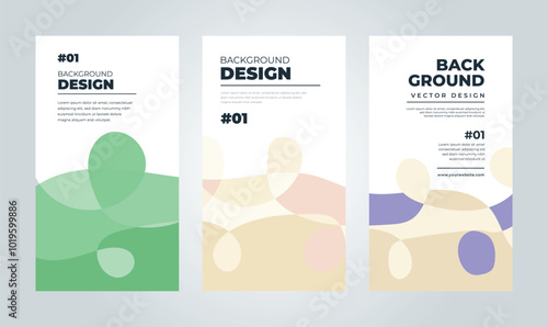 Vector Colorful liquid and fluid background