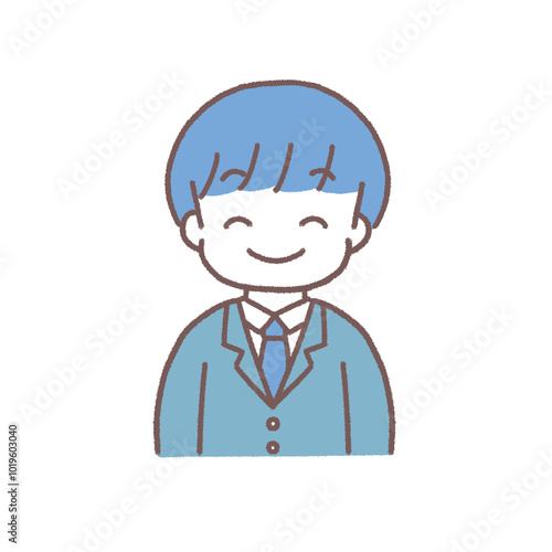 Wallpaper Mural さわやかな笑みで営業するスーツの男性 Torontodigital.ca