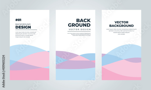 Vector Colorful liquid and fluid background